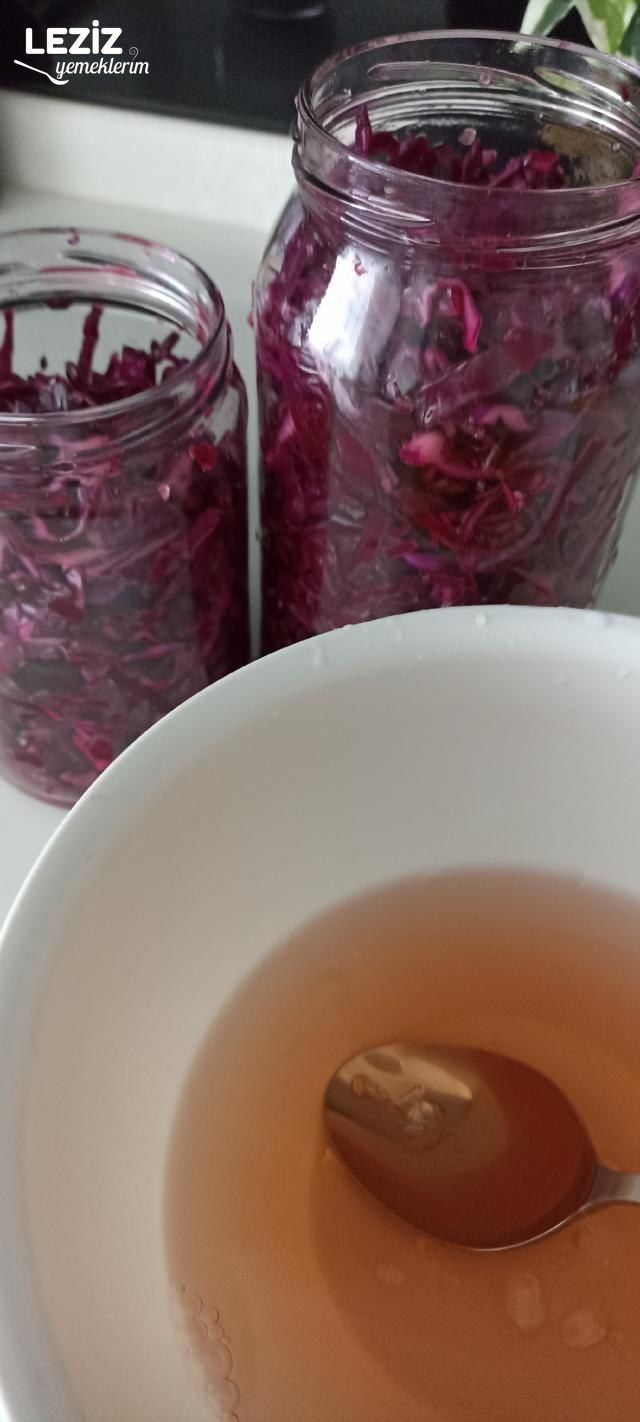 Lokanta Usulü Kırmızı Lahana Turşusu