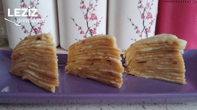 Kaşar Peynirli Krep Böreği