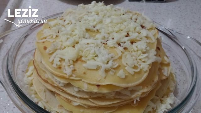 Kaşar Peynirli Krep Böreği