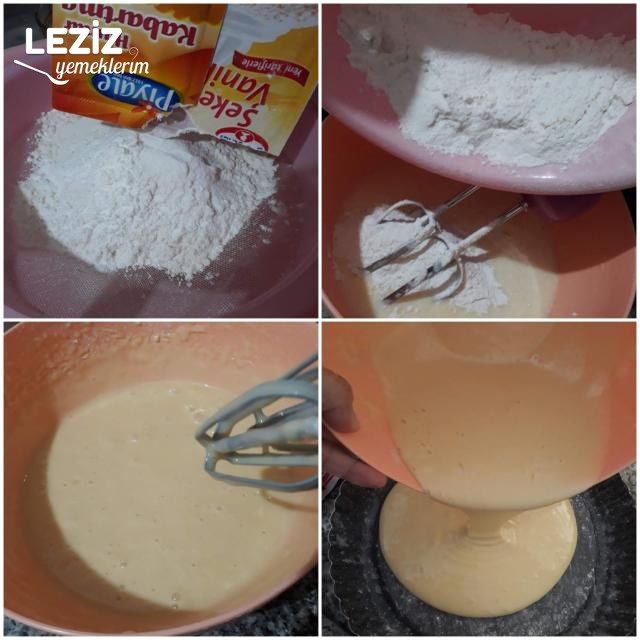 Yer Fıstıklı Karamelli Pasta