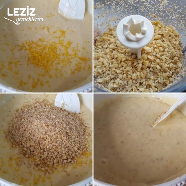 Kabına Sığmayan Ve Bayatlamayan Nefis Cevizli Pamuk Kek