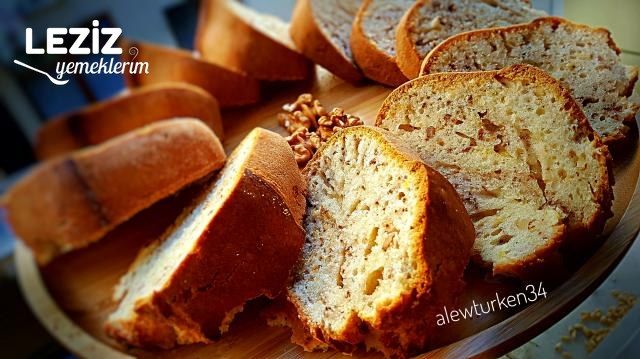 Kabına Sığmayan Ve Bayatlamayan Nefis Cevizli Pamuk Kek