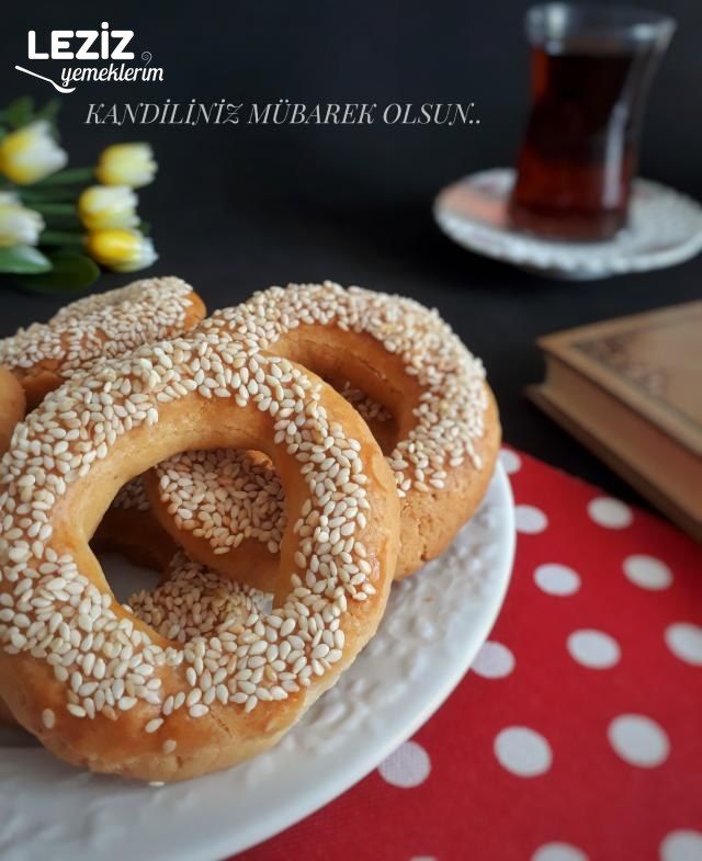 Kandil Simidi Tarifi (Tam Ölçü)