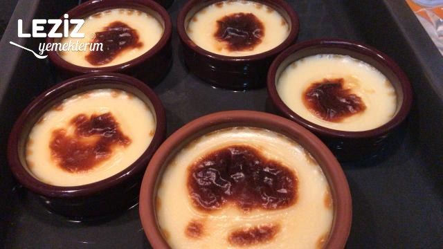 Fırın Sütlaç Tarifi (Muhallebi Kıvamında)