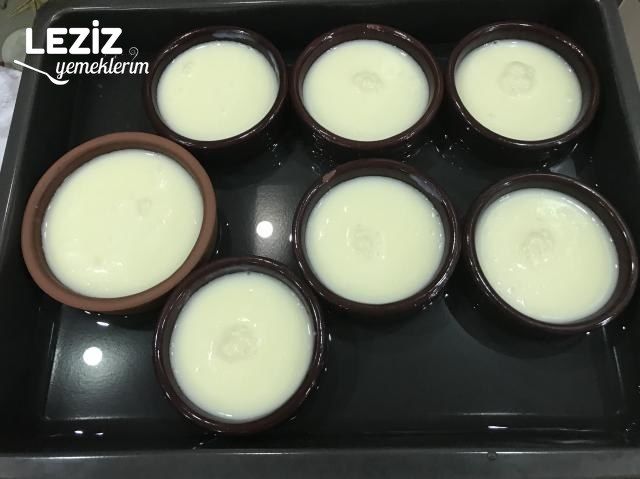 Fırın Sütlaç Tarifi (Muhallebi Kıvamında)