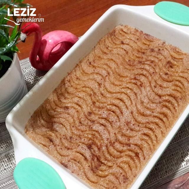 Salepli İrmik Helvası