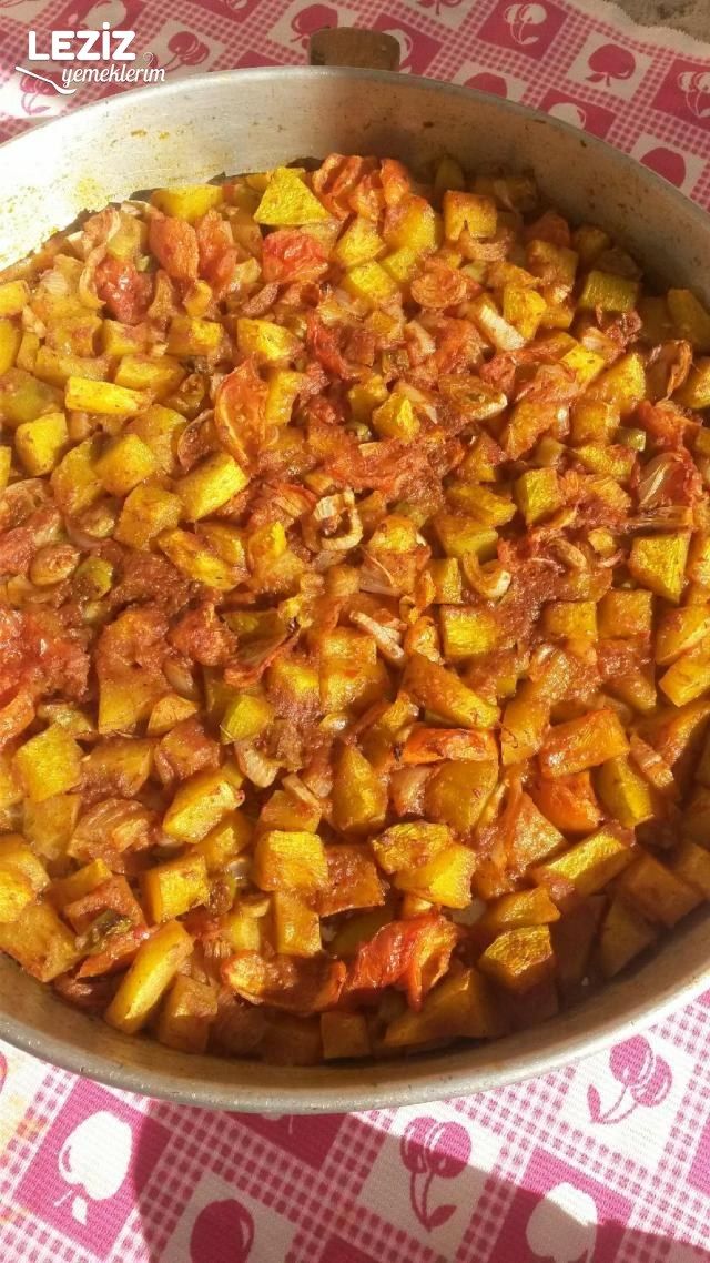 Fırında Balkabağı Yemeği