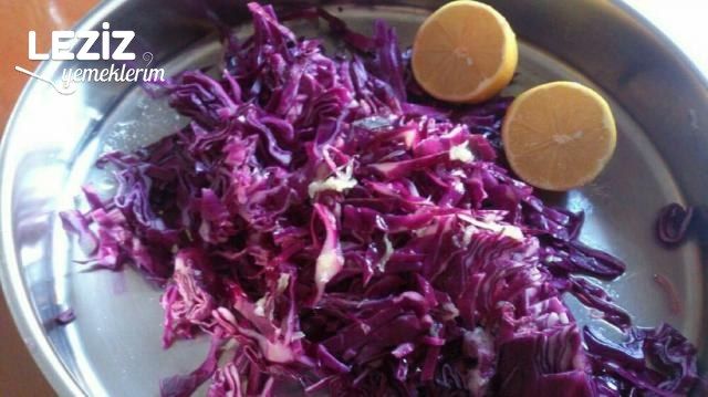 Lahanalı Turplu Mevsim Salatası