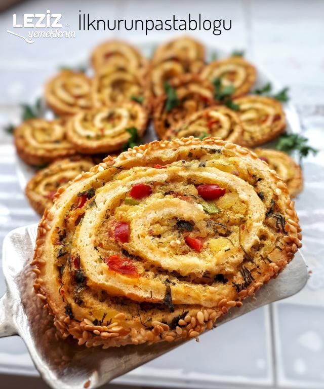 Patatesli Rulo Poğaça