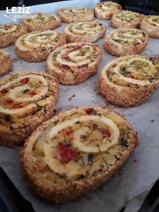 Patatesli Rulo Poğaça