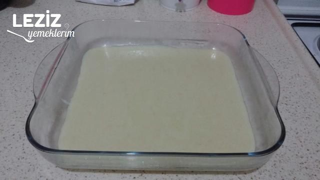 Bisküvili Sütlü İrmik Tatlısı