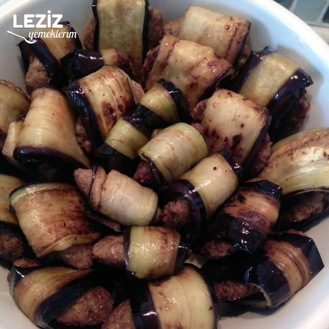 Köfteli Patlıcan Sarma