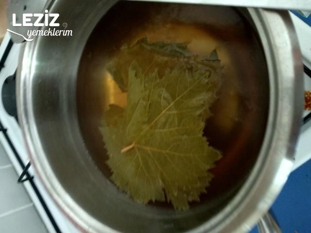 Zeytinyağlı Soslu Yaprak Sarması