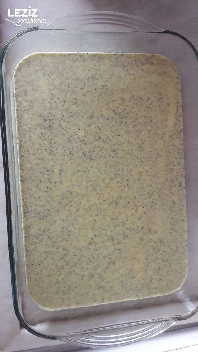 Haşhaşlı Çikolatalı Revani