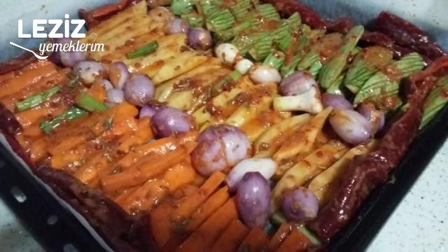 Fırında Jülyen Sebze