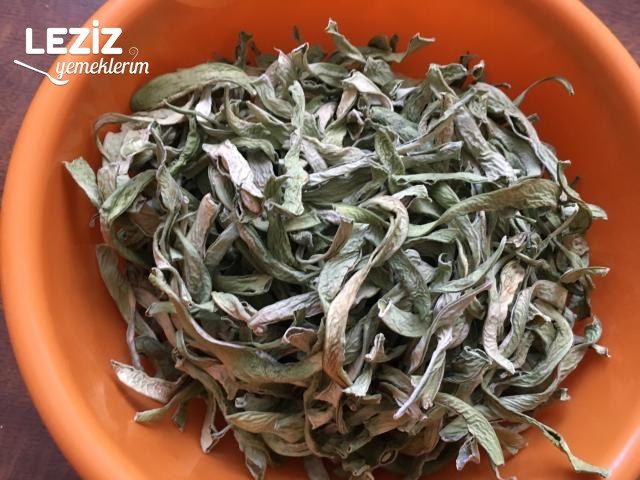 Kurutulmuş Taze Fasulye Kavurması