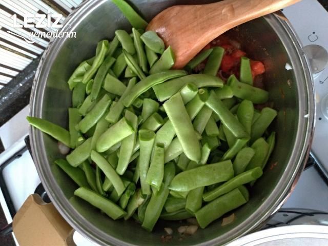 Taze Fasulye Yemeği (Kıymalı)