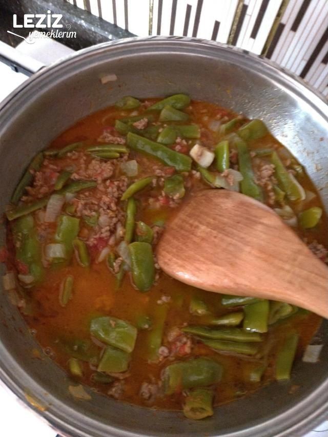 Taze Fasulye Yemeği (Kıymalı)