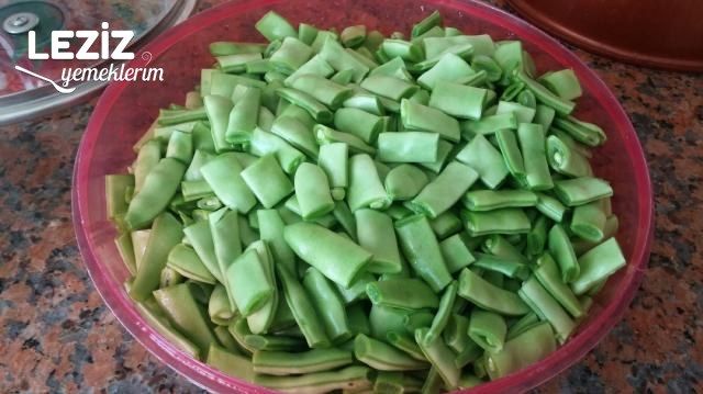 Nefis Kıymalı Taze Fasülye Yemeği