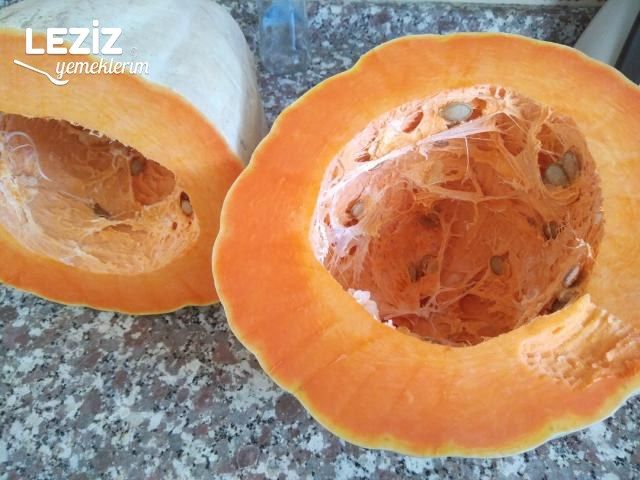 Fırında Ballı Cevizli Kabak