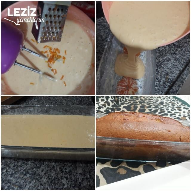 Yumuşacık Mandalinalı Kek