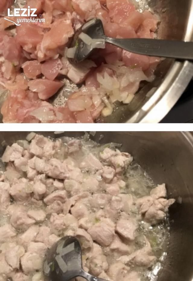 Mantarlı Tavuk Sote