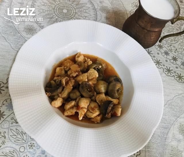 Mantarlı Tavuk Sote