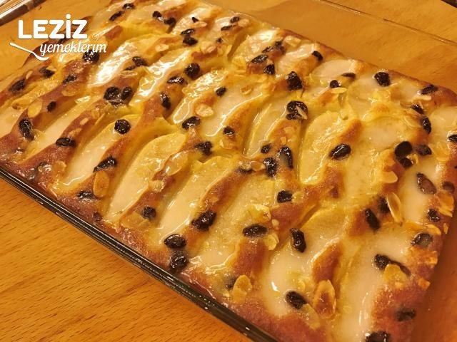 Elmalı, Üzümlü Ve Soslu Kek