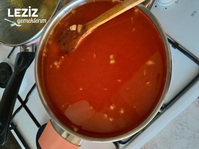 Erişteli Yeşil Mercimek Çorbası