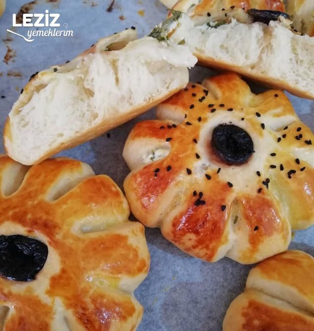 Çiçek Poğaça (Çok Pratik)