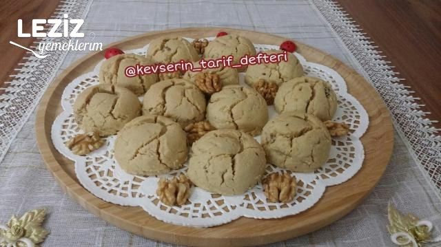 Enfes Cevizli Tahinli Kurabiye Tarifi