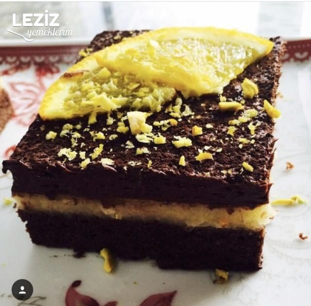 Muhteşem Çikolatalı Portakallı Pasta