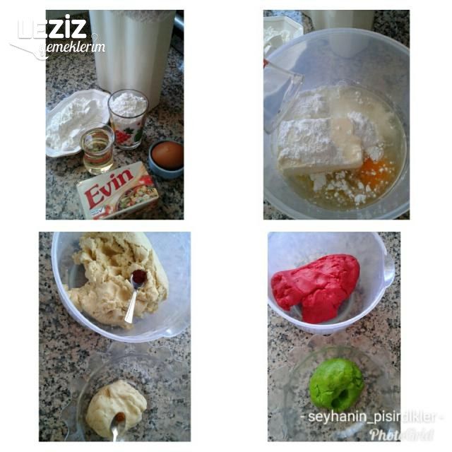 Gül Şeklinde Kurabiye Tarifi