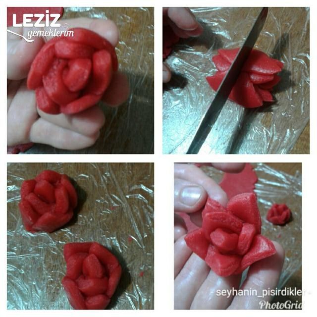 Gül Şeklinde Kurabiye Tarifi