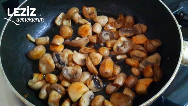 Körili Kabaklı Mantar Sote