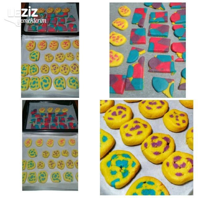 Renkli Kurabiyeler