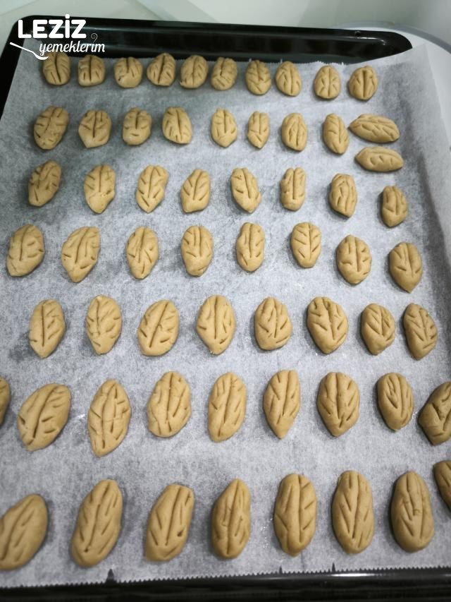 Ceviz Şekilli Kurabiye Tarifi