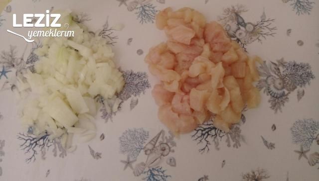 Tavuklu Kabak Yemeği