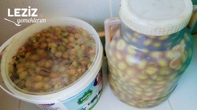 Yeşil Zeytin Tatlandırma