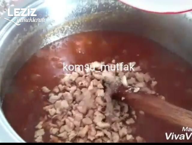 Cevizli Kayısı Reçeli