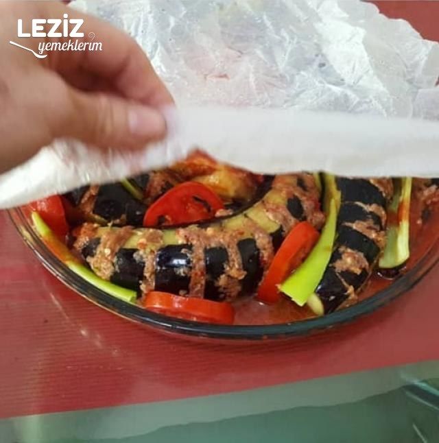 Fırında Çok Kolay Patlıcan Kebabı