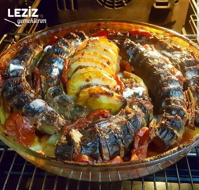 Fırında Çok Kolay Patlıcan Kebabı