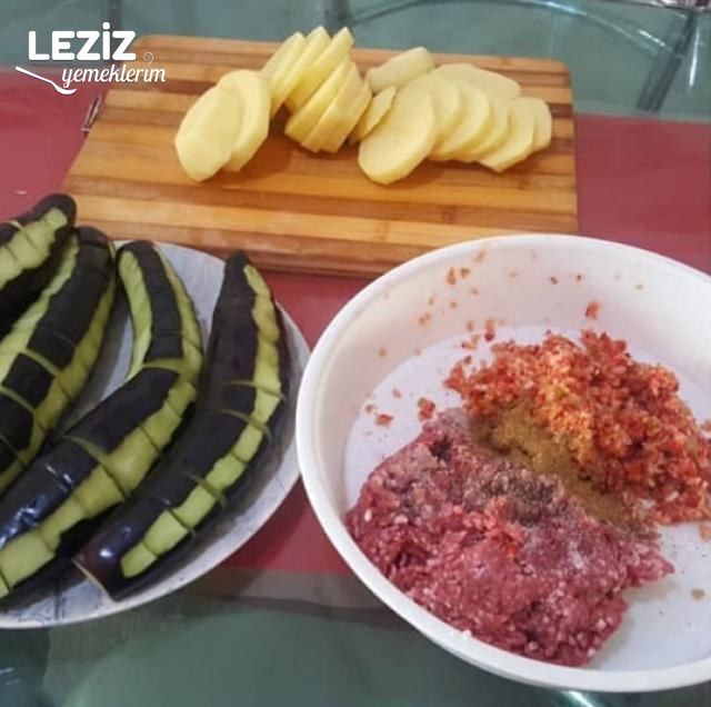 Fırında Çok Kolay Patlıcan Kebabı