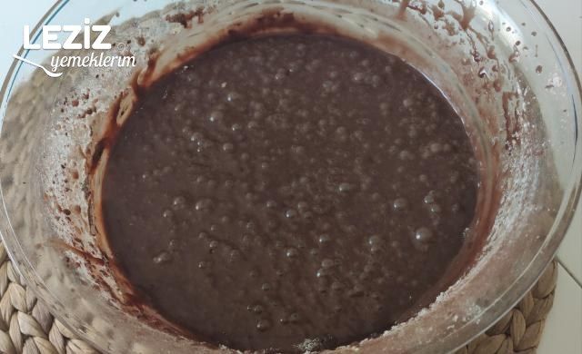 Kremşantili Kakaolu Kek