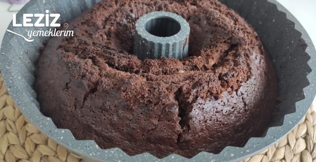 Kremşantili Kakaolu Kek