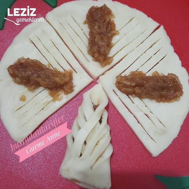 Elmalı Kurabiye Yapılışı