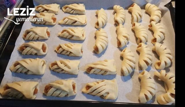 Elmalı Kurabiye Yapılışı