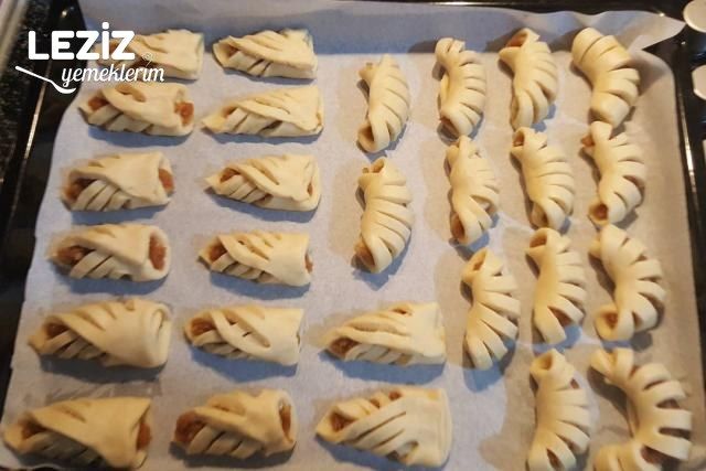 Elmalı Kurabiye Yapılışı