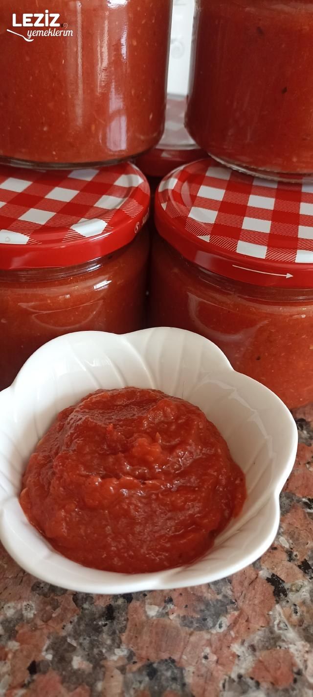 Kışlık Közlenmiş Konserve Sos Tarifi