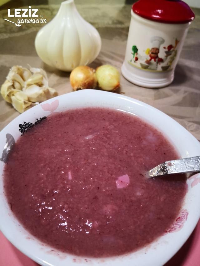 Kızılcık (Kıren) Tarhanası Çorbası Leziz Yemeklerim